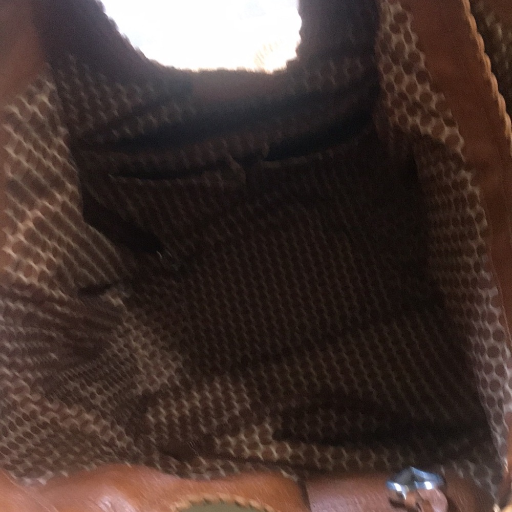 Brighton Tan Leather Tote Bag - Picture 7 of 13